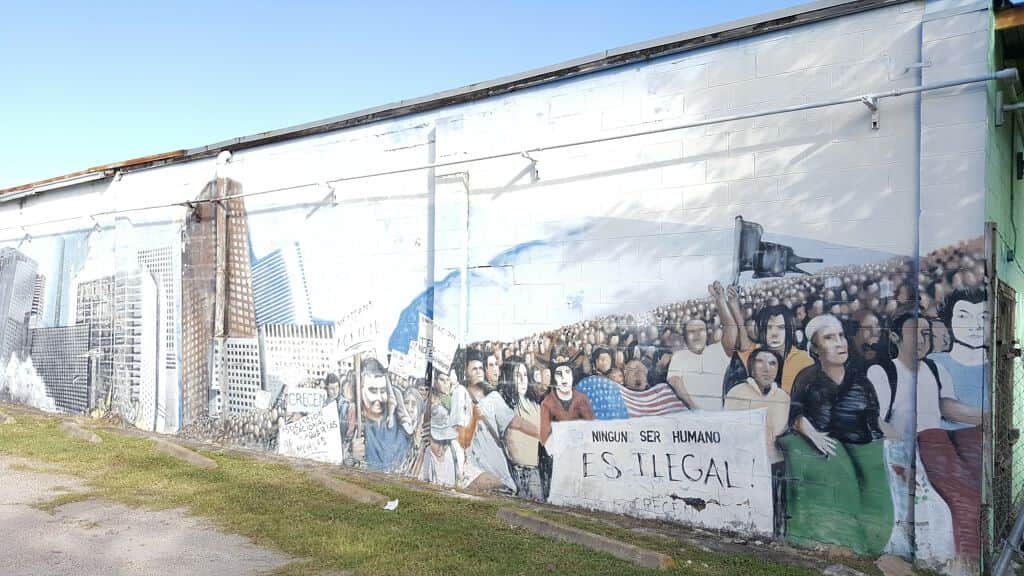 "Sin Fronteras'" by W3r3on3 in Houston