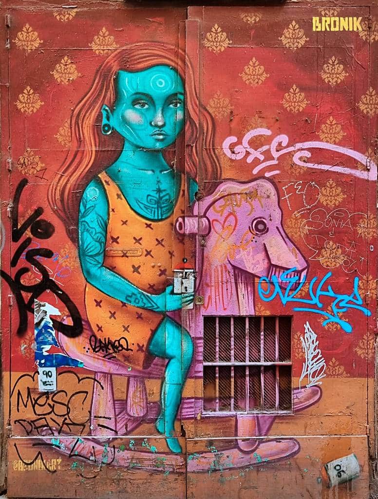 "Childhood" by BRONIK in Barcelona