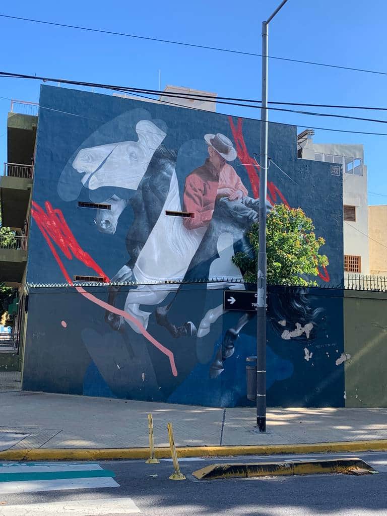 "The pale horse and it’s rider" by Telmo Miel in Buenosaires