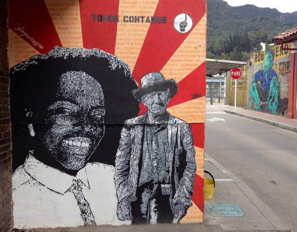 "All of us count - Todos contamos" by DjLu/Juegasiempre in Bogota