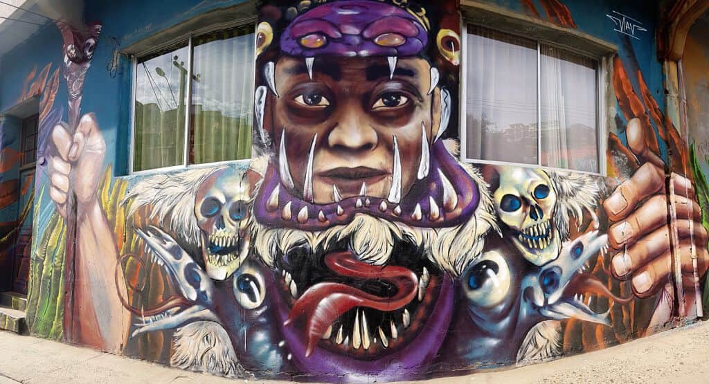 "Witch Doctor" by MAV CREW in Valparaiso