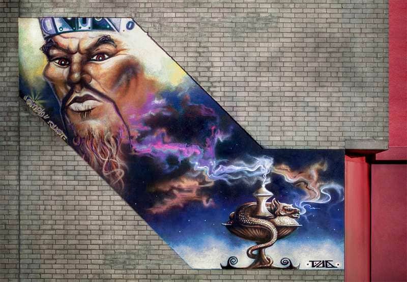 "Genie Mythology" by Jan Stel aka Simbl in Amsterdam