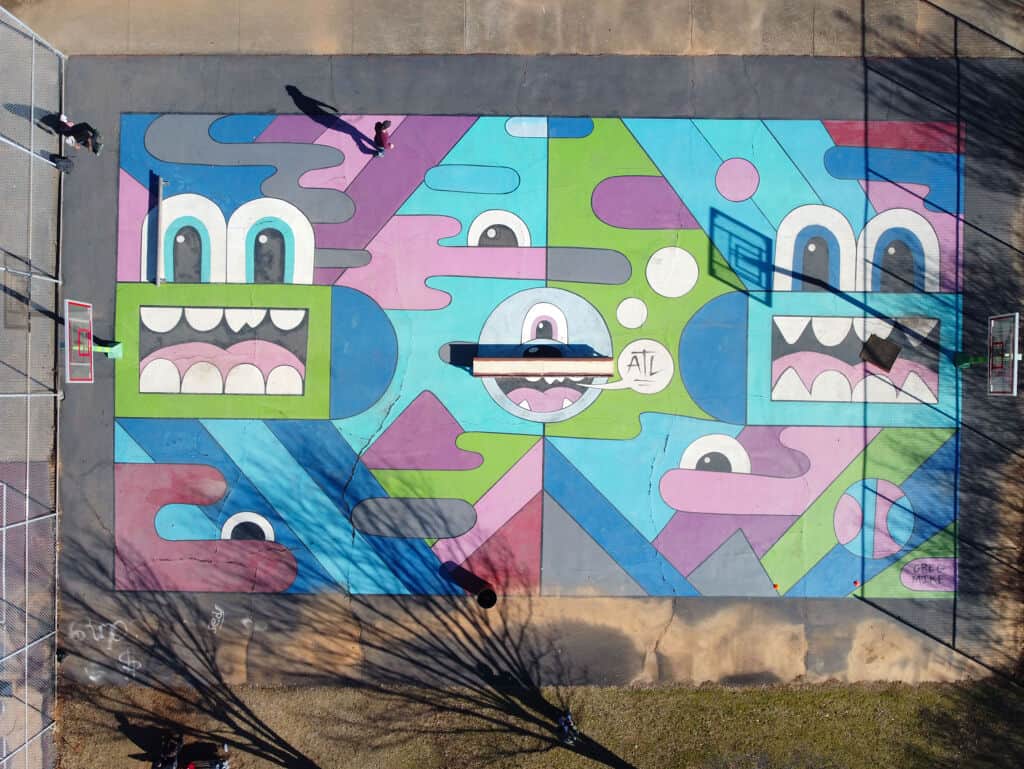 "Basketball Court" by Greg Mike in Atlanta