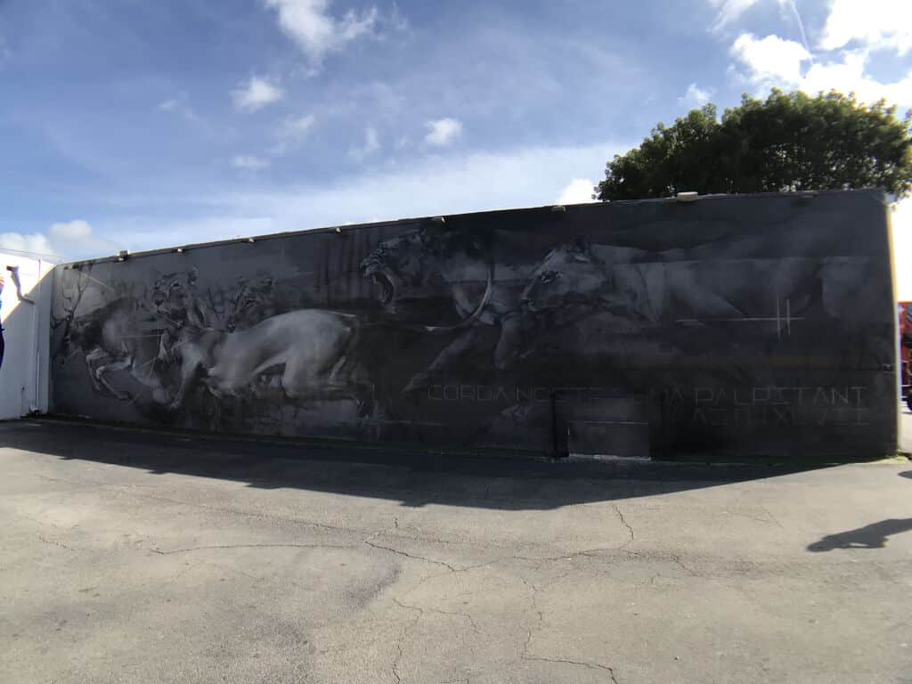 "Mythological Figures with Horses" by Faith47 in Miami