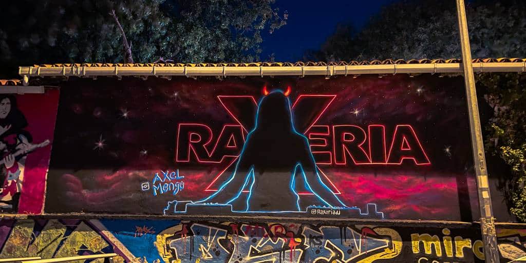 "DJ Raxeria Mural" by Axel Mengü in Istanbul