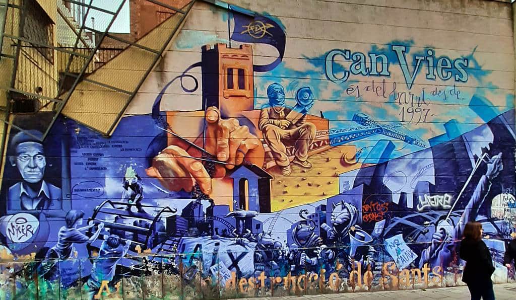 "Can Vies" in Barcelona
