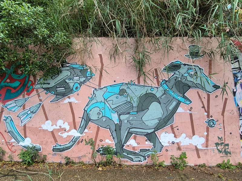 "Mechanical Robot Animals in Flight" by PsoMan in Lisbon