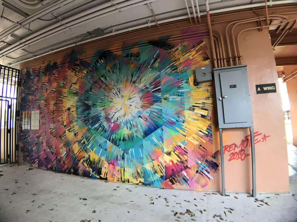 "Radiant Explosion of Color" by Remote in Miami