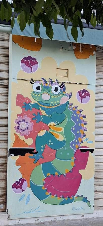 "Whimsical Colorful Dragon Character" by Silpic in Valencia