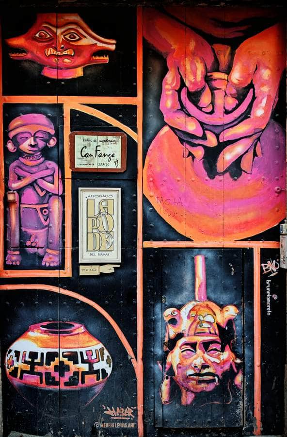 "Lapode Association door" by Heber Fleitas in Barcelona
