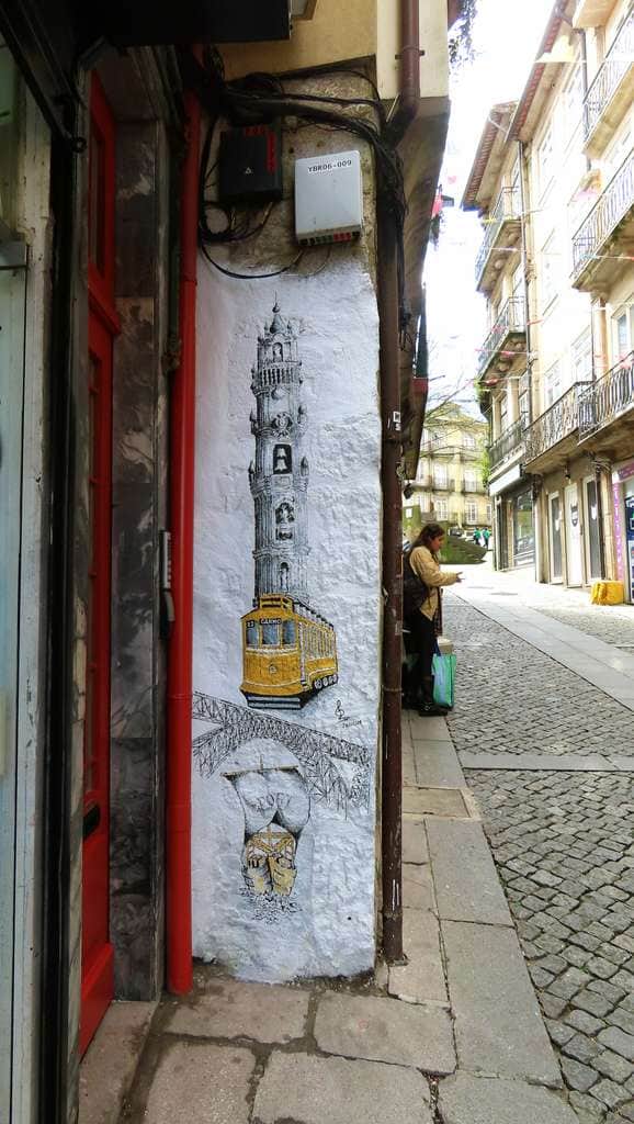 "Lisbon Landmarks and Urban Transit" in Porto