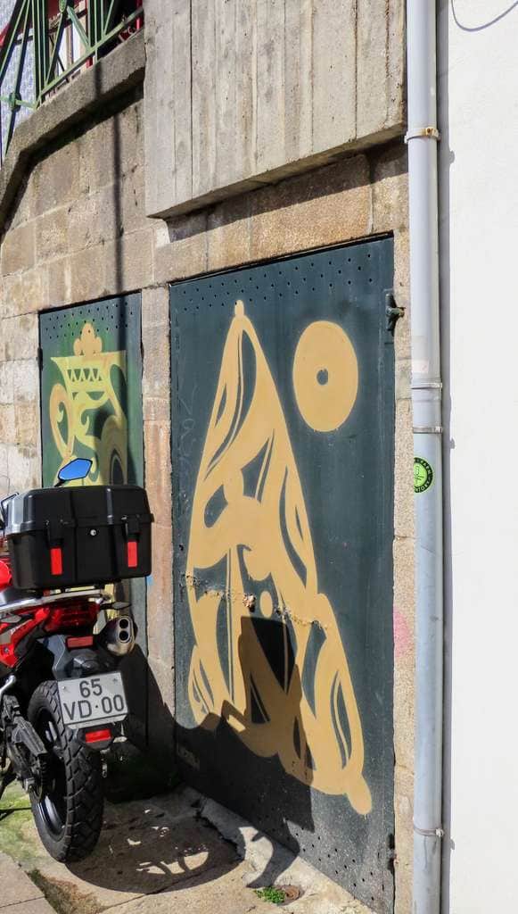 "Yellow Creature with Circular Eye" by Hazul in Porto