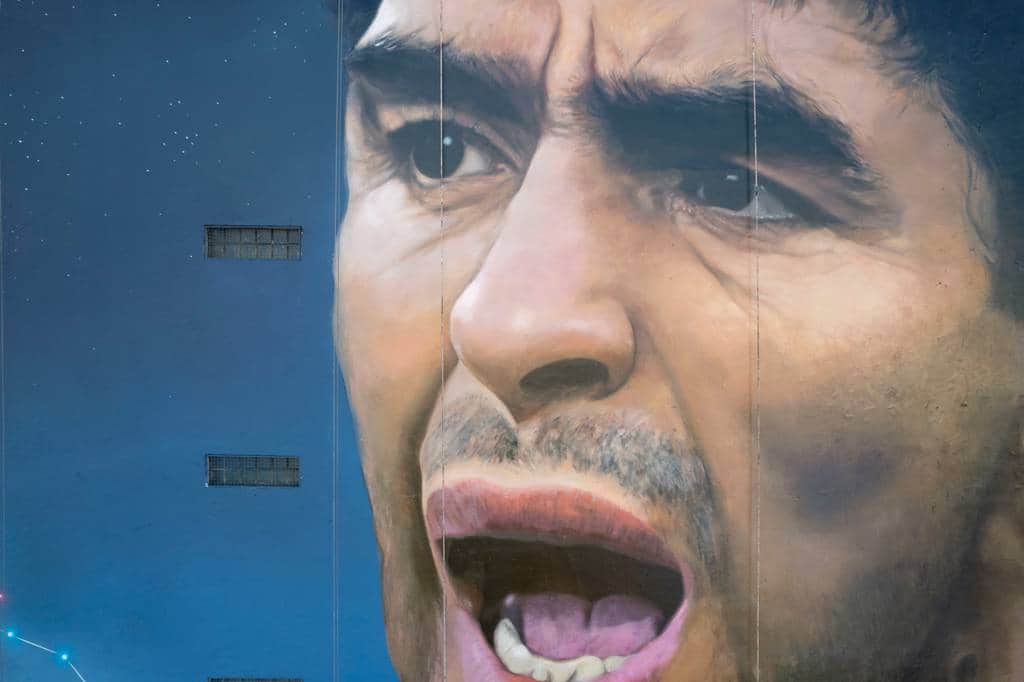"Maradonna" by Martin Ron in Buenosaires