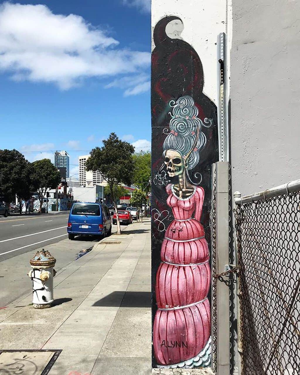 "Victorian Skeleton" by Amanda Lynn in San Francisco