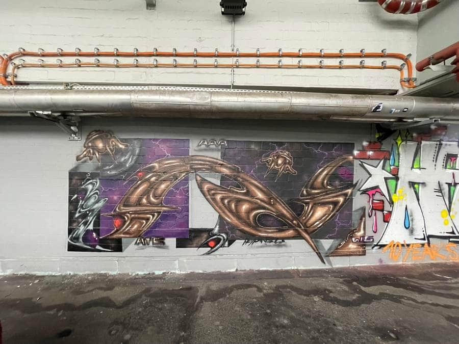 "Rindermarkthalle Parkdeck" by Pinsl in Hamburg