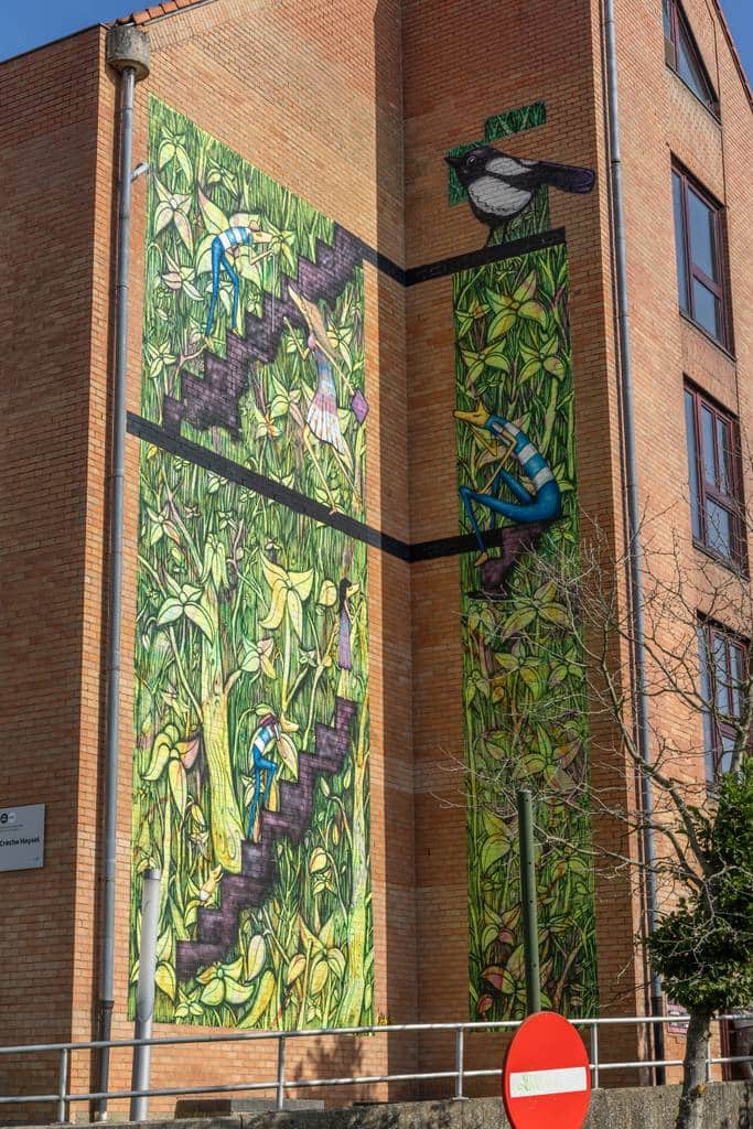 "Life path, the journey from birth to death" by David Selor in Brussels
