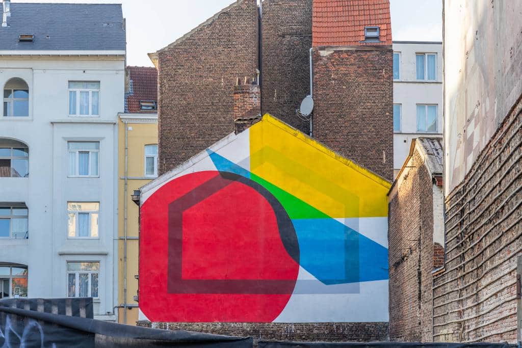 "Dark Perimeter" by Elian Chali in Brussels