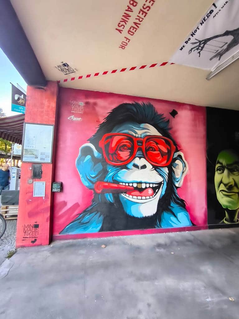 "Happy Monkey Style" by KASER STYLES in Berlin
