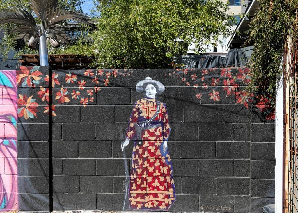 "Colonel Amparo Salgado" by Joe Arvallo in Phoenix
