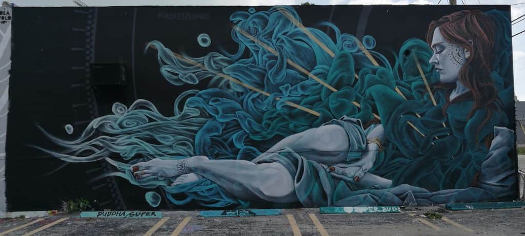 "Only now exists" by Miles Toland in Miami