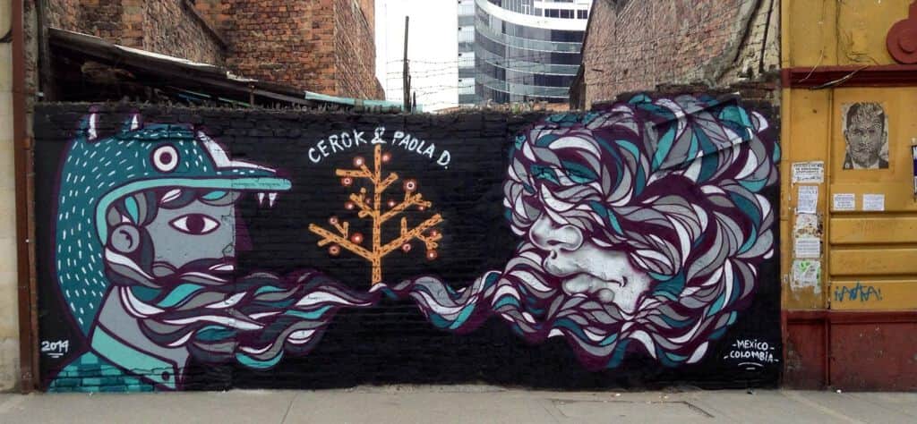 "Beard to hair - Barba a cabello" by Ceroker & Paola D. in Bogota