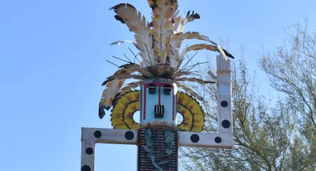 "Kachina Statue" in Phoenix