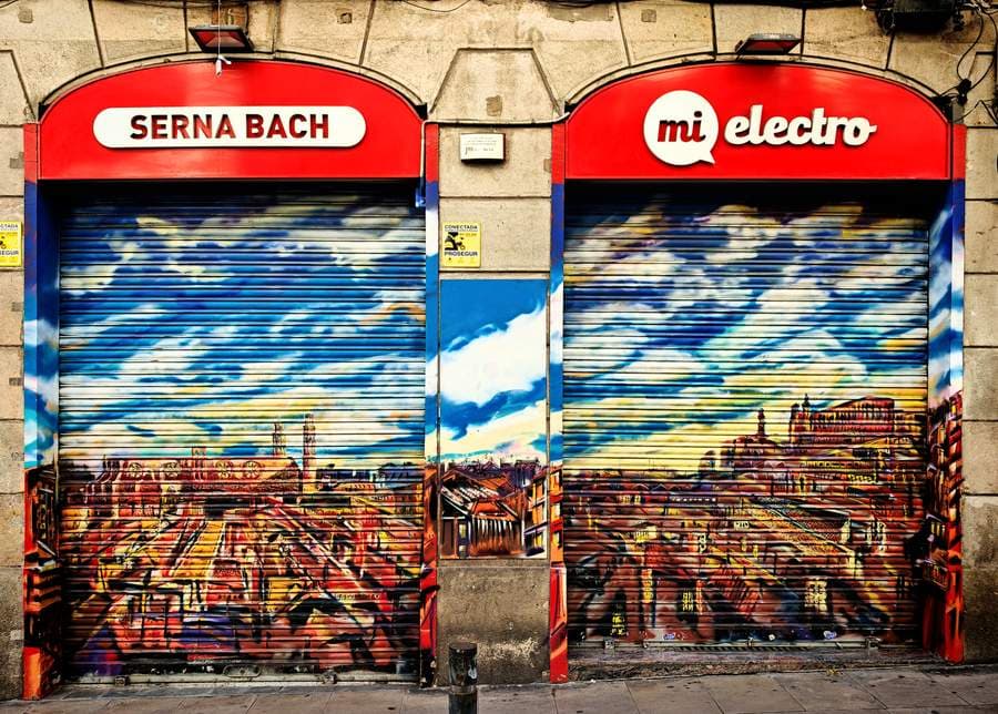 "City Skyline" in Santa Caterina, Barcelona
