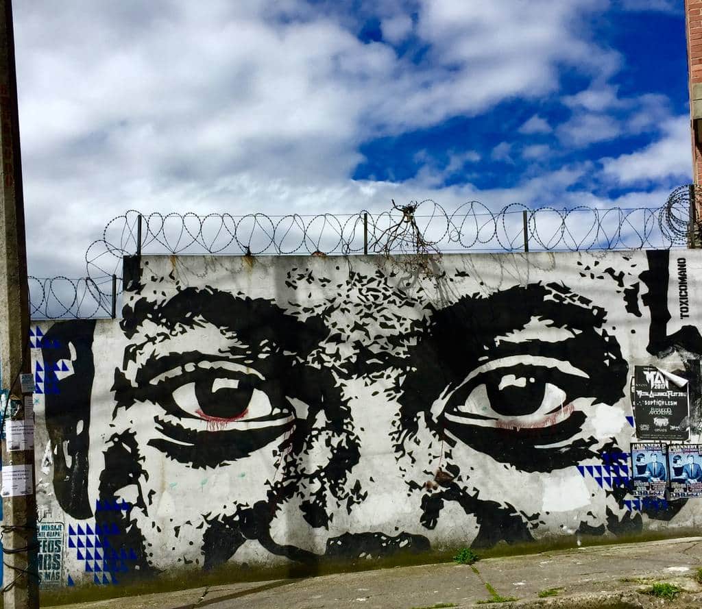 "Eyes - Ojos" by Toxicomano Callejero in Bogota