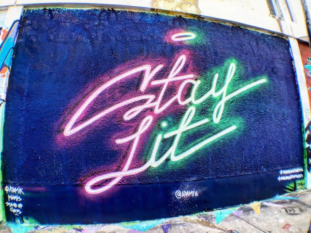 "Stay Lit" by Adam Kiyoshi Fujita in Miami