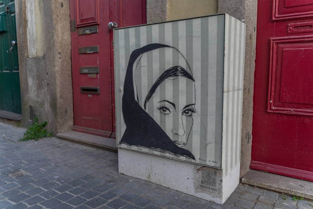 "Portrait of a Veiled Woman" by Mariana de Castro in Porto