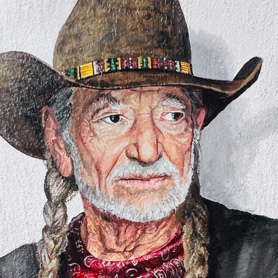"Willie" by Lee Casbeer in Austin