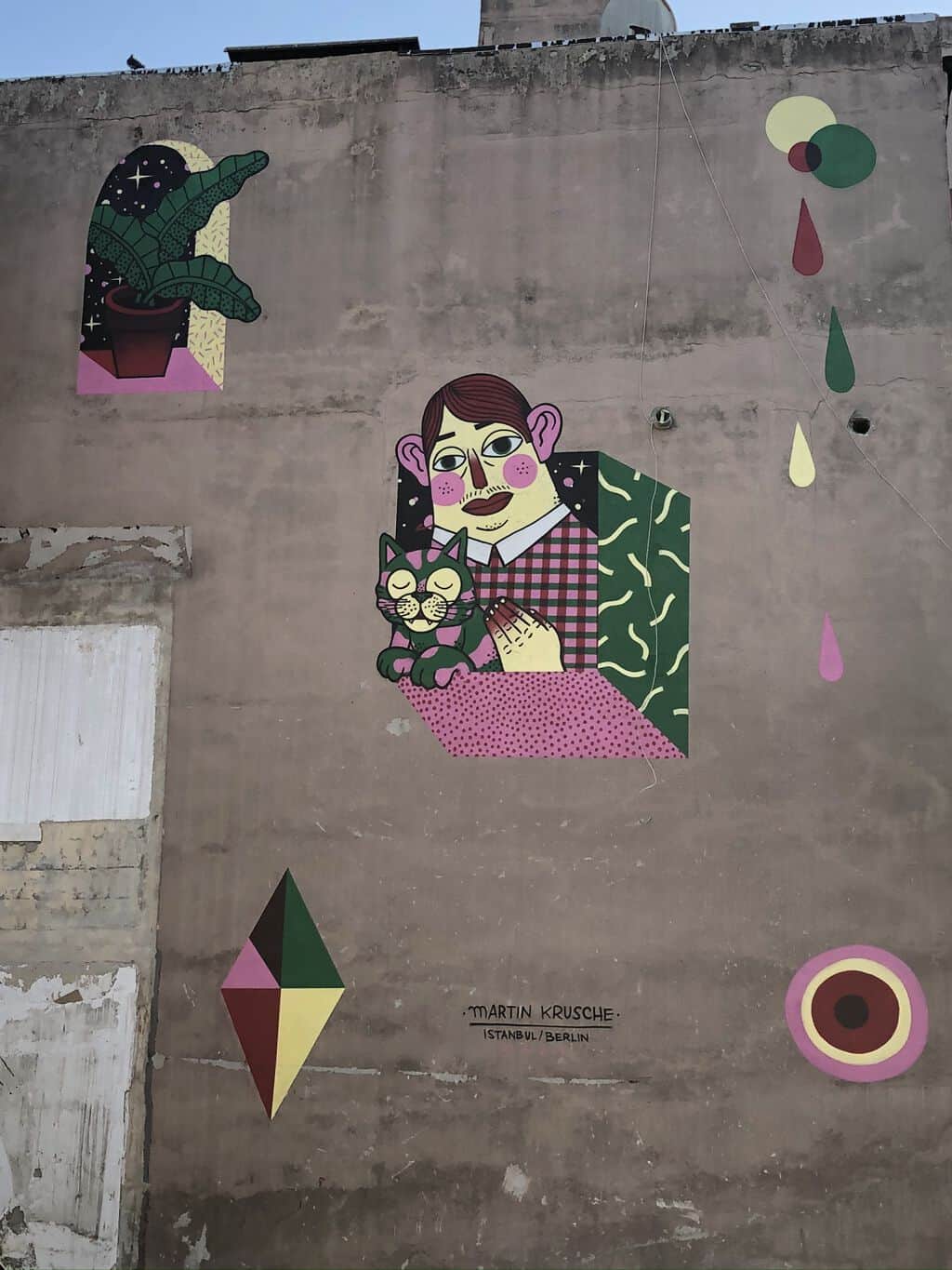 "ICAF 19 Mural- Martin Krusche" by martin krusche in Istanbul