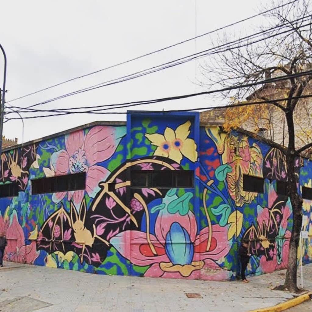 "Bat in colors" by Pablo Harimbat in Buenosaires
