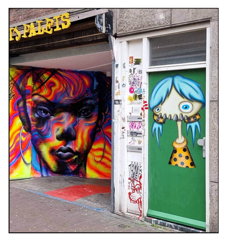 "Girls" by Jim Vision in Amsterdam