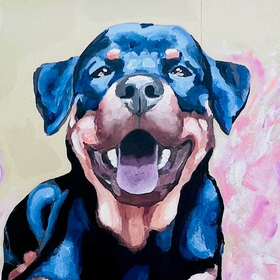 "You Can't Keep a Good Dog Down" by Ariel Jay Newman in Austin