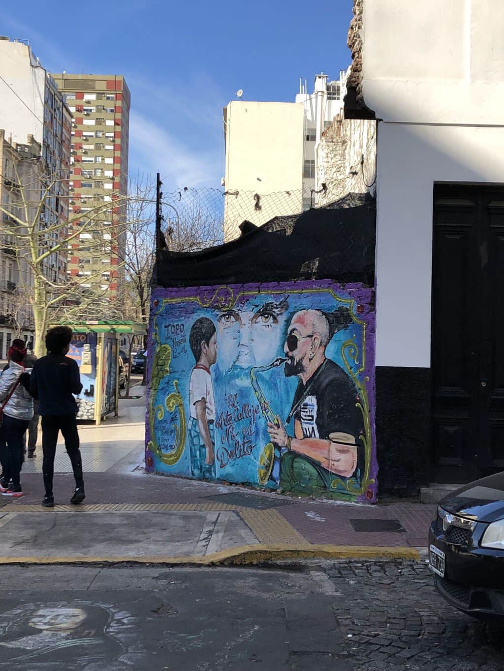 "El arte callejero no es delito" in Buenosaires