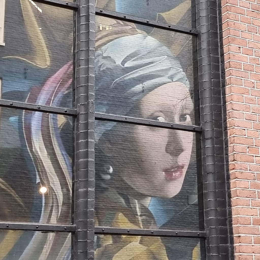 "Girl with the pearl, J.Vermeer" by Beyond in Amsterdam