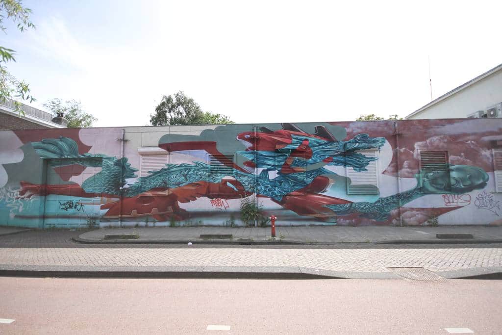"Dragon" by Telmo Miel in Amsterdam