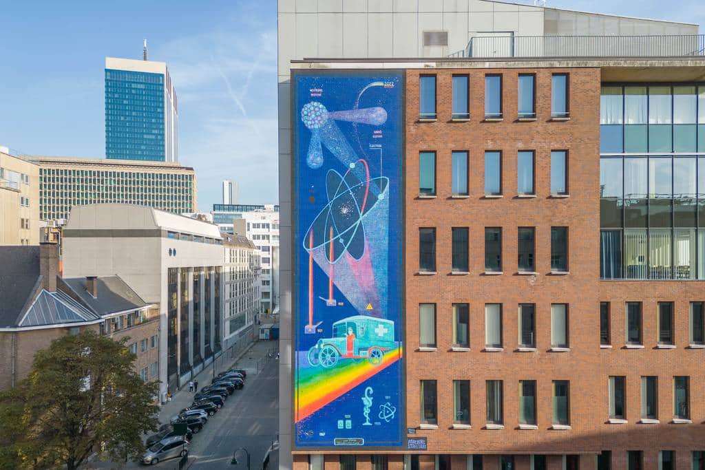 "Marie - boundless, timeless, matchless" by Mona Tusz in Brussels