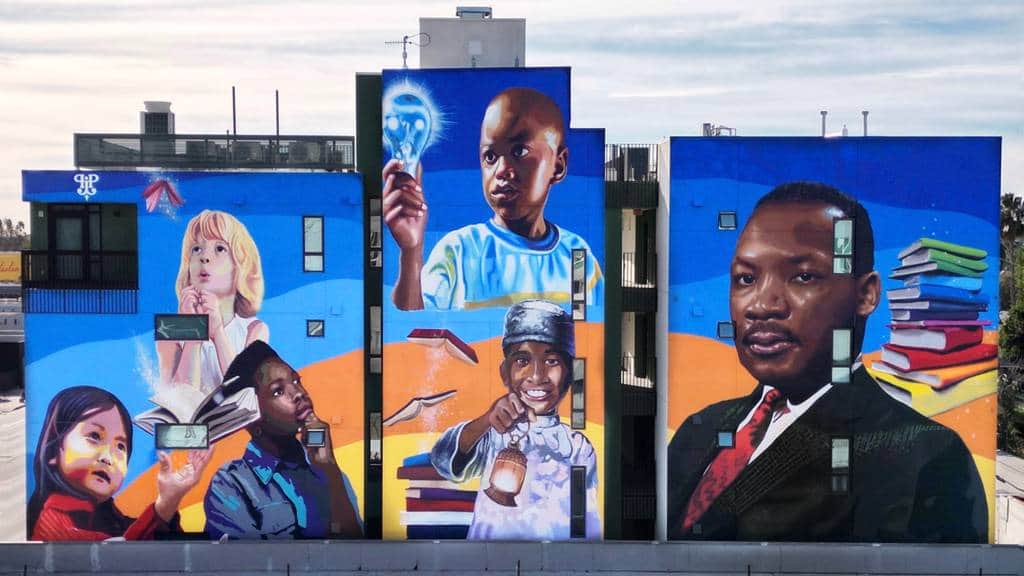 "Knowledge and Aspiration Through Education" by Patrick Henry Johnson in Los Angeles