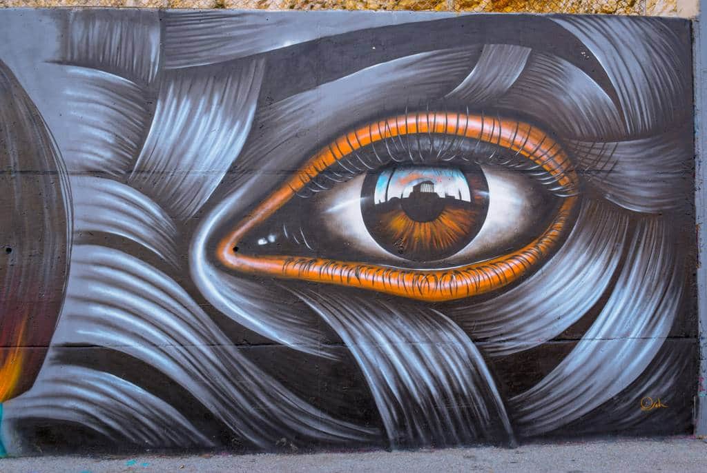 "Intense Orange-Eyed Stare" by Otto Schade in Athens
