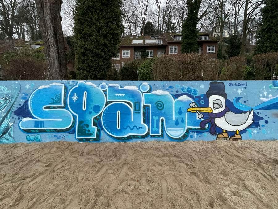 "Winter Wall: SPÄM" by Späm in Hamburg