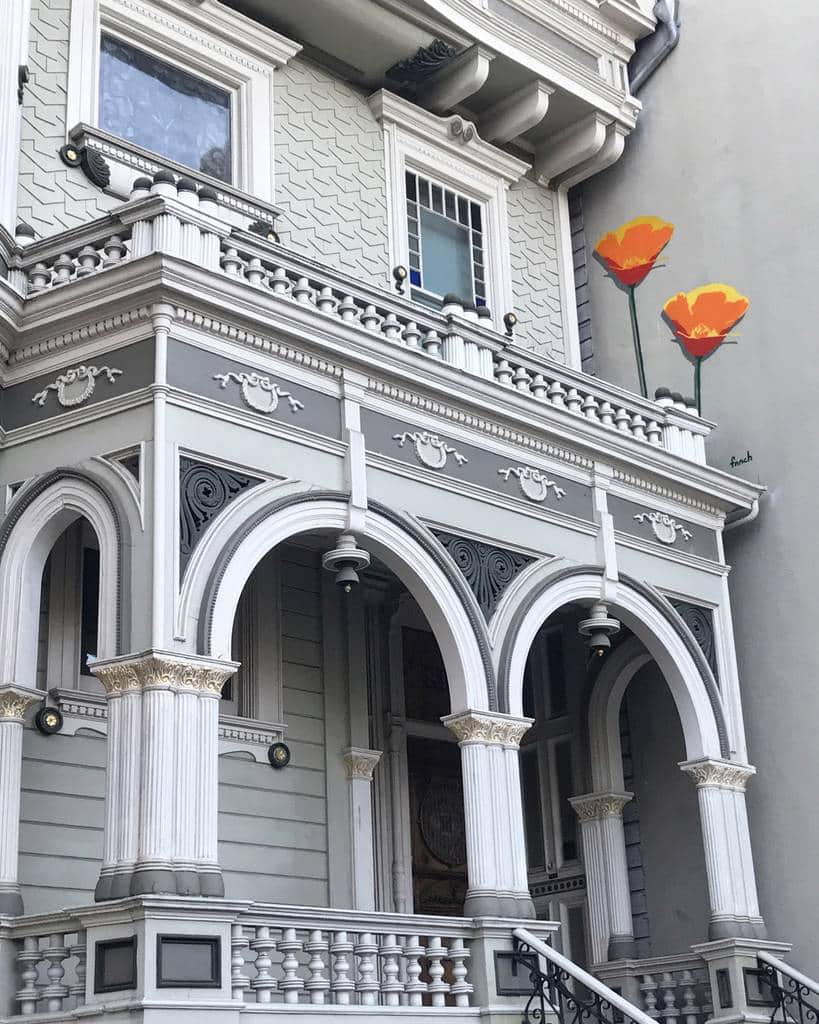 "Poppies" by Fnnch in San Francisco