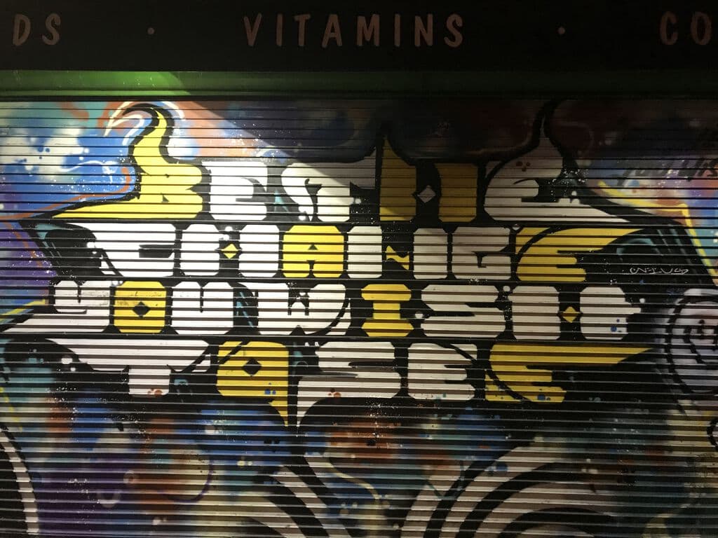 "Be the Change (Lower Haight)" in Lower Haight, San Francisco