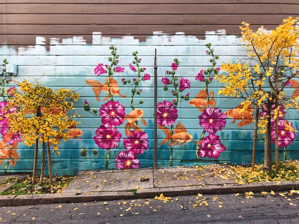 "Goldfish Garden" in San Francisco
