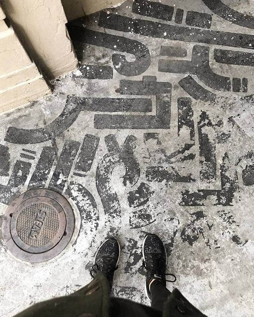 "Floor Play" by Aaron De La Cruz in San Francisco