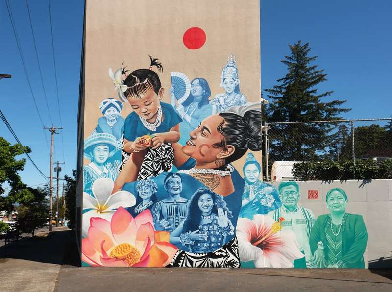 "Uplift" by Alex Chiu in Roseway, Portland