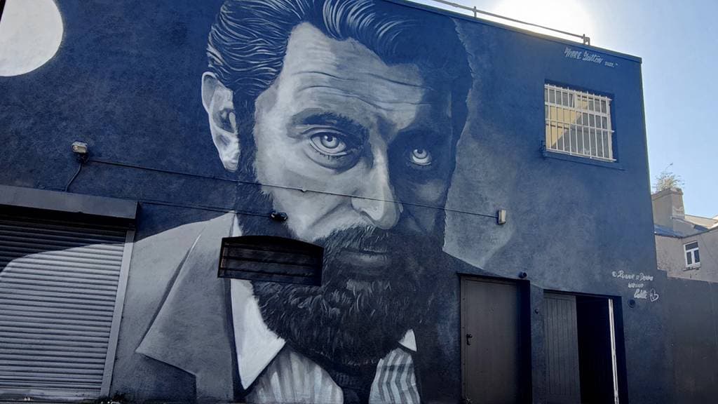 "Ronnie Drew" by Shane Sutton in Dublin