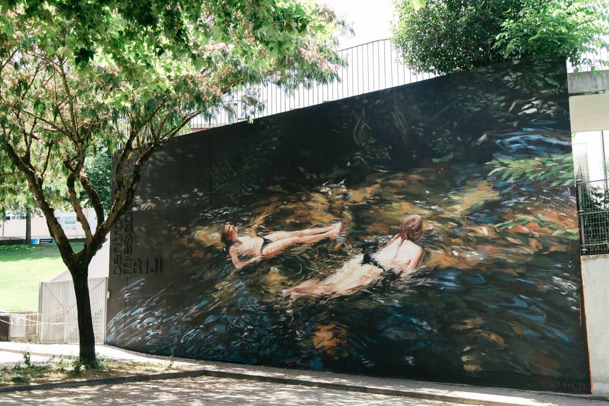 "Figurative Portrait" by Helen Bur in Vila Fonche, Arcos De Valdevez