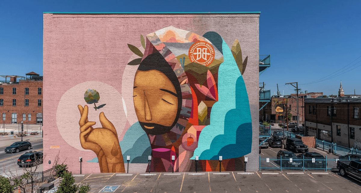 Untitled street art by The Worst Crew in Denver